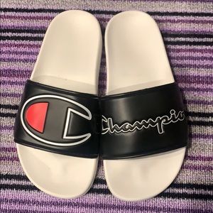 Champion pool slides